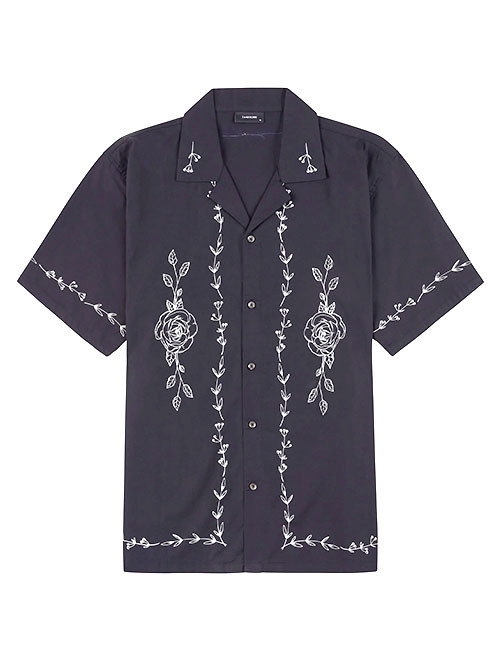 Zaneribe ゼインローブ Vine Holiday SS Shirt Black