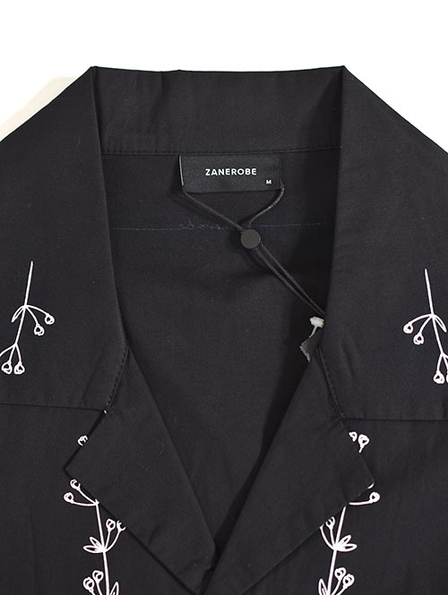 Zaneribe ゼインローブ Vine Holiday SS Shirt Black