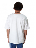 Grab in hollywood Heavy Weight Relax Fit All Cut Tee - White