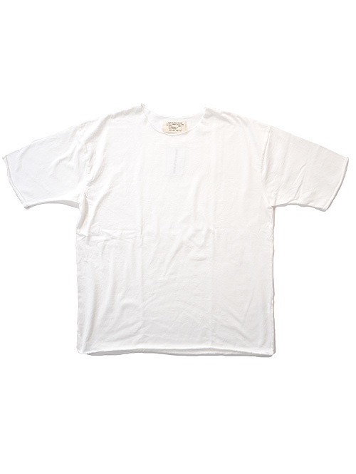 Grab in hollywood Heavy Weight Relax Fit All Cut Tee - White