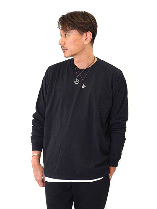 GOAT（ゴート）7oz Long Sleeve Tee - Black