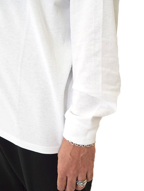 GOAT（ゴート）7oz Long Sleeve Tee - White