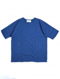 Grab in hollywood Heavy Weight Relax Fit All Cut Tee －Lt. Indigo