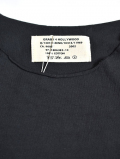 Grab in hollywood Heavy Weight Relax Fit All Cut Tee －Fade Black