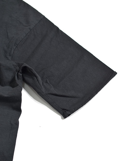 Grab in hollywood Heavy Weight Relax Fit All Cut Tee -Fade Black