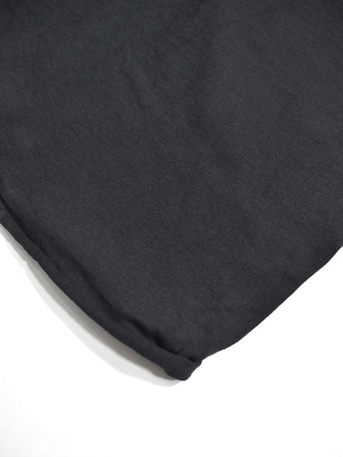 Grab in hollywood Heavy Weight Relax Fit All Cut Tee -Fade Black