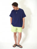 GOAT 7oz PIGMENT DYE SHORT SLEEVE TEE - Navy