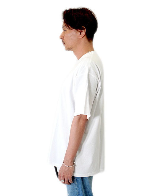 GOAT 7oz SHORT SLEEVE TEE ポケット無し 2色 - White/Black