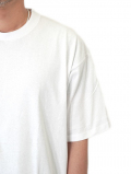 GOAT 7oz SHORT SLEEVE TEE ポケット無し 2色 - White/Black