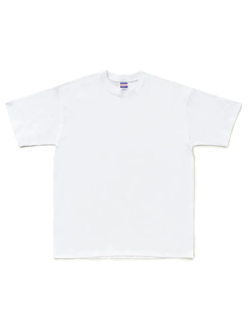 GOAT 7oz SHORT SLEEVE TEE ポケット無し 2色 - White/Black