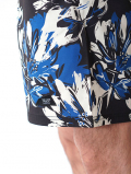 SALVAGE PUBLIC  SWIM SHORT HIBISCUS CAMO - Blue