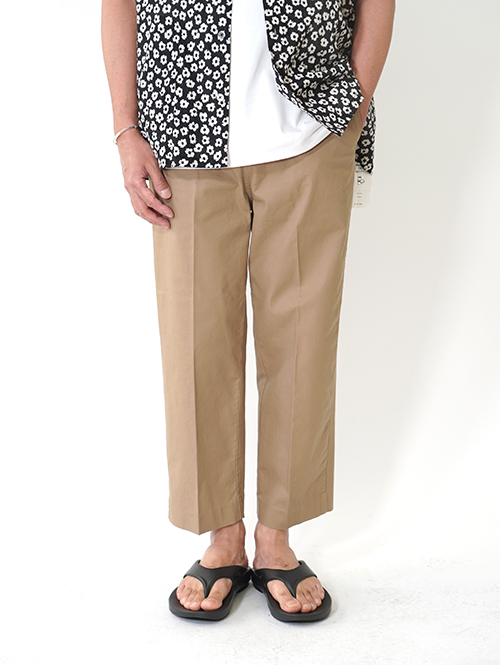 ZANEROBE  Crop Pant - Dk Tan　ゼインローブ　クロップド　パンツ　再入荷