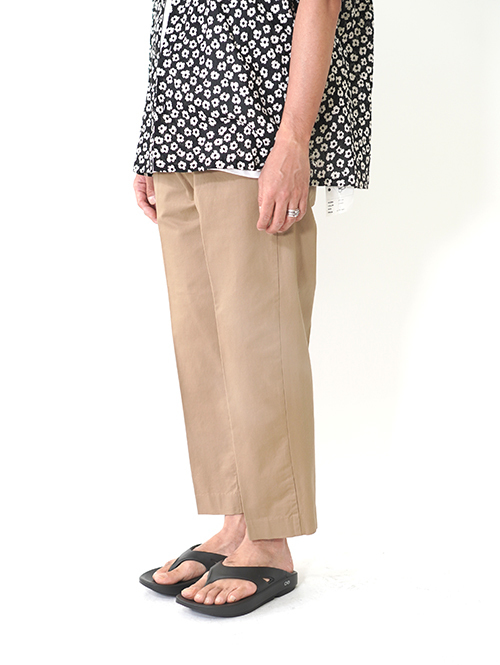 ZANEROBE  Crop Pant - Dk Tan　ゼインローブ　クロップド　パンツ　再入荷