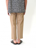 ZANEROBE  Crop Pant - Dk Tan　ゼインローブ　クロップド　パンツ　再入荷