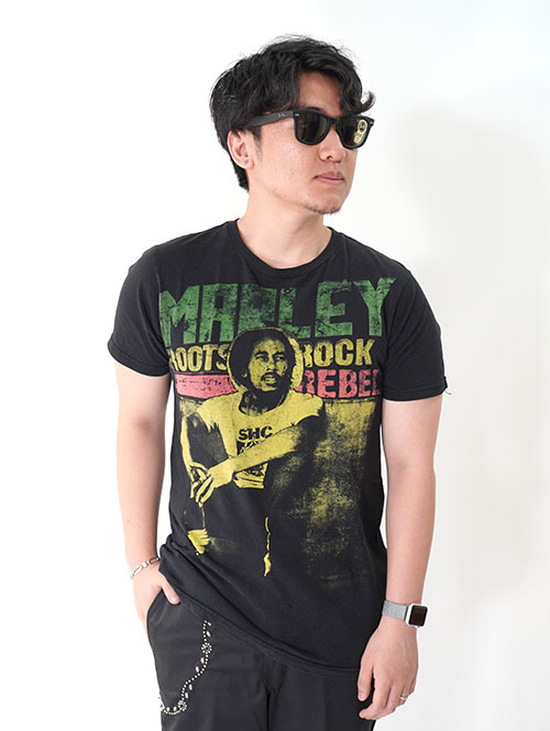 Etoffe Vintage  BOB MARLEY Tee