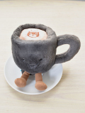 Jellycat ジェリーキャット　Coffe Cup コーヒーカップ　コーヒー　coffee　珈琲　ラテアート　A6COFC