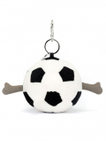 Jellycat  Amuseables Sports Football Bag Charm ジェリーキャット　フットボール　サッカーボール　チャーム　キーホルダー　