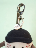 Jellycat　Amuseables Sports Baseball Bag Charm　ベースボール　バッグチャーム　野球　野球のボール　チャーム　キーホルダー　