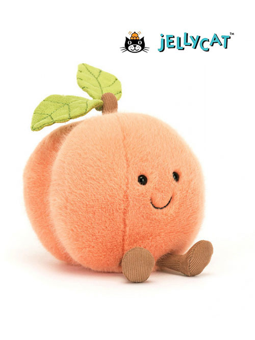 Jellycat Amuseable Peach 　A2PC　ジェリーキャット　桃　もも　ぬいぐるみ