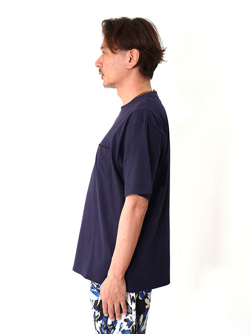 JAMES AFTER BEACH CLUB   Holiday ポケットTシャツ - Navy