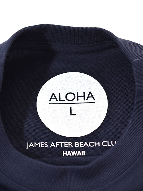 JAMES AFTER BEACH CLUB   Holiday ポケットTシャツ - Navy