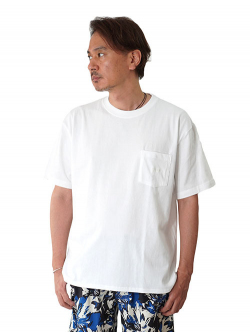 JAMES AFTER BEACH CLUB   Holiday ポケットTシャツ - White