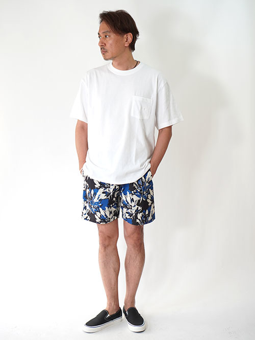 JAMES AFTER BEACH CLUB   Holiday ポケットTシャツ - White