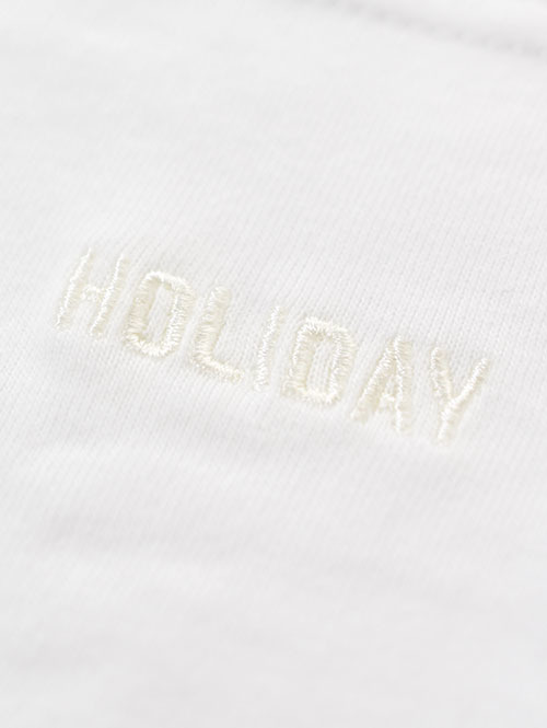 JAMES AFTER BEACH CLUB   Holiday ポケットTシャツ - White