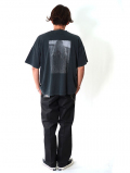 REMI RELIEF HARD SP加工20/-天竺 PHOTO TEE-Vintage Black