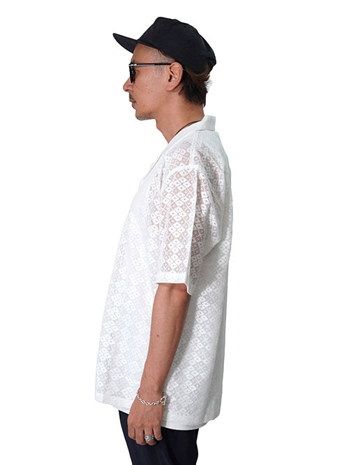 ZANEROBE（ゼインローブ） Lace Holiday SS Shirt White