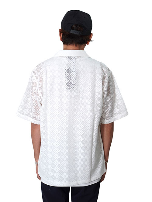 ZANEROBE（ゼインローブ） Lace Holiday SS Shirt White