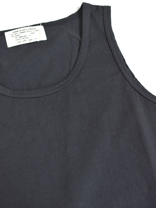 GRAB IN HOLLYWOOD  Heavy Weight Relax Fit Tank Top - Fade Black