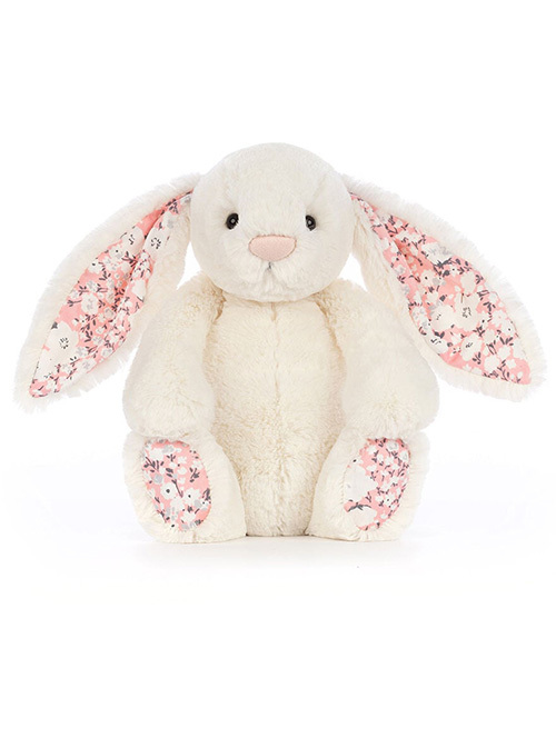 Jellycat Blossom Cherry Bunny Medium　BL3CHE　ジェリーキャット　ブロッサムバニー　花耳　花柄　耳　うさぎ　ウサギ　ぬいぐるみ