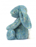 31cm/original【25周年記念ラベル】Jellycat Bashful Luxe Bunny Azure Original　BAS3AZU　ｼﾞｪﾘｰｷｬｯﾄ　アズレオリジナル　青いウサギ　