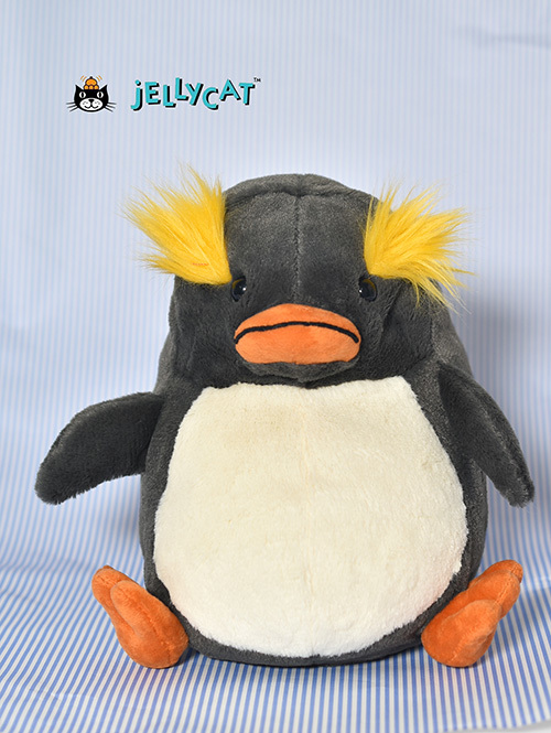 Jellycat Maurice Macaroni Penguin　ｼﾞｪﾘｰｷｬｯﾄ　モーリス　マカロニペンギン　丸いペンギン　太った　ペンギン