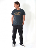 REMI RELIEF HARD SP加工20/-天竺 VENICE TEE Black