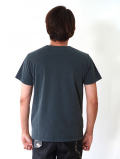 REMI RELIEF HARD SP加工20/-天竺 VENICE TEE Black