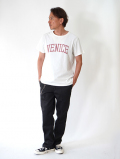 REMI RELIEF HARD SP加工20/-天竺 VENICE TEE White