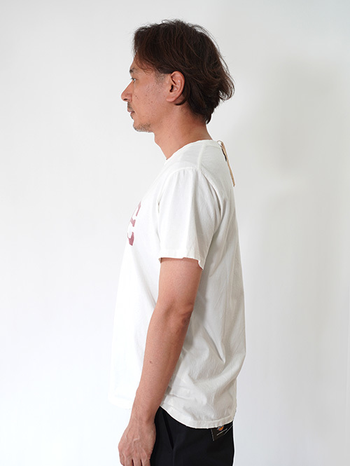 REMI RELIEF HARD SP加工20/-天竺 VENICE TEE White