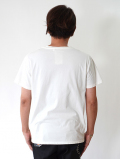 REMI RELIEF HARD SP加工20/-天竺 VENICE TEE White