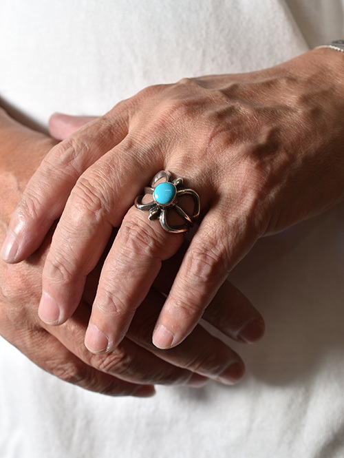 Navajo MLB Turquoise Ring 