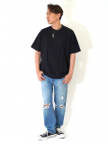 GOAT 7oz SHORT SLEEVE TEE ポケットTシャツ (9011) - Black