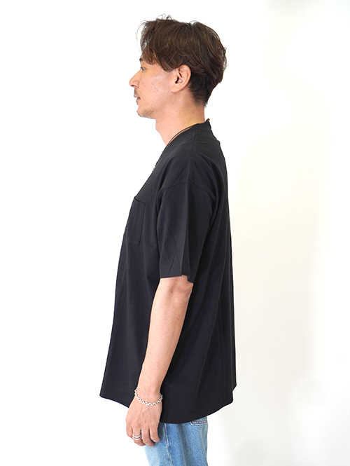 GOAT 7oz SHORT SLEEVE TEE ポケットTシャツ (9011) - Black