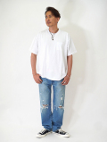 GOAT 7oz SHORT SLEEVE TEE ポケットTシャツ (9011) - White