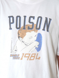 REMI RELIEF HARD SP加工20/天竺BIGサイズ T(POISON 1984) White