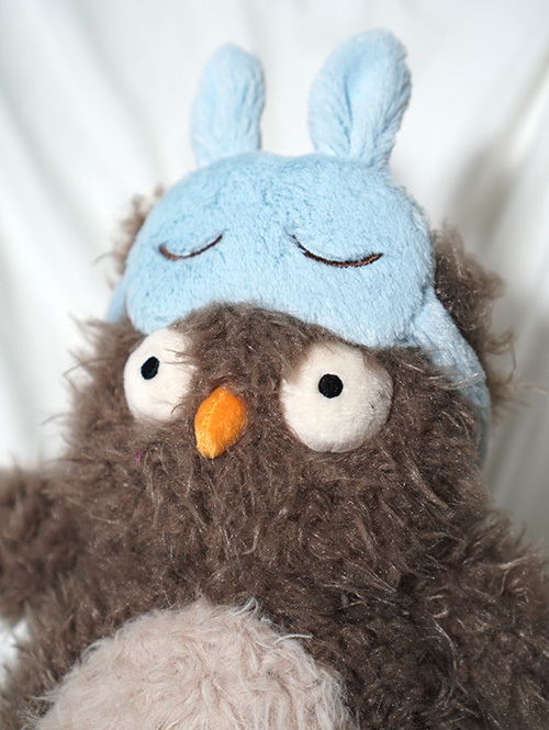 Jellycat ジェリーキャット Audrey Hootsoftly フクロウ　鳥 AUD3HOOT　アイマスク　