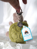 Jellycat ジェリーキャット Timmy Turtle Bag Charm カメ　タートル　チャーム　キーホルダー