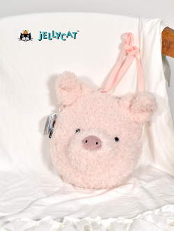 Jellycat Little PIG bag ｼﾞｪﾘｰｷｬｯﾄ リトルピッグ　バッグ　ぶたのぬいぐるみ　鞄　ブタ　かばん　縫いぐるみ　L4PGB