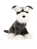 Jellycat Lawrence Schnauzer　ジェリーキャット　シュナイザー　犬　犬の縫いぐるみ　グレーの犬　いぬ　ぬいぐるみ