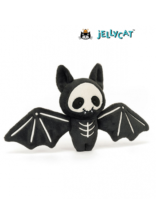 Jellycat Skelebat Jim ジェリーキャット　スケルトンジム　jコウモリ　ハロウィン　骸骨のコウモリ　がいこつ　こうもり